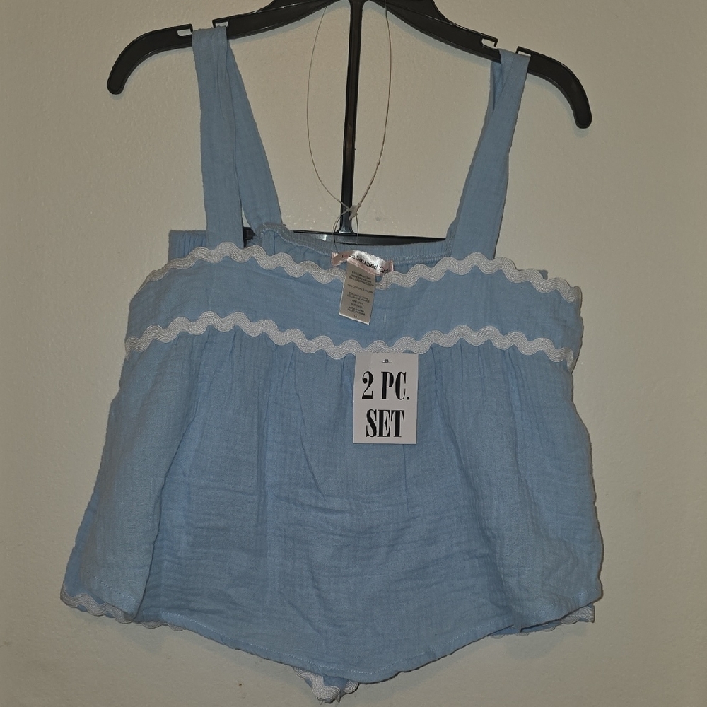 DSQUARED Light Blue Kids Matching Set